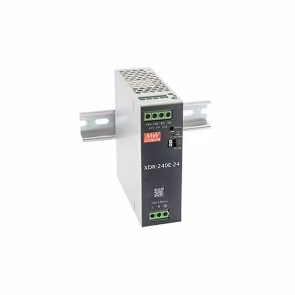 Kaufen OEM XDR-240E-48 CASMAR. Ultradünnes industrielles Netzteil von 230Vac auf 48Vdc, 240W. DIN-Schiene, hoher Wirkungsgrad 95