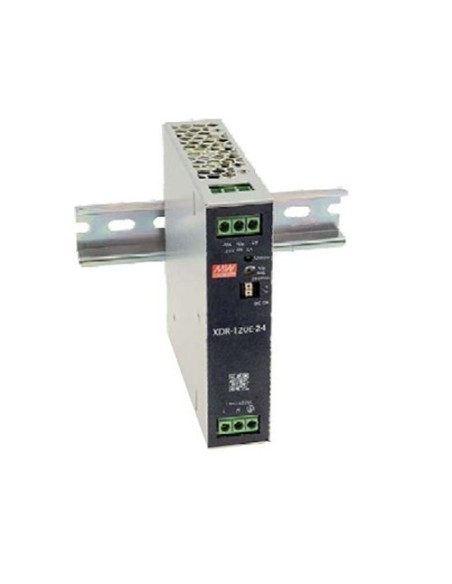 Acheter OEM XDR-120E-48 CASMAR. Alimentation industrielle ultra-fine de 230 Vac à 48 Vdc, 120 W. Rail DIN, rendement 91 %, plage