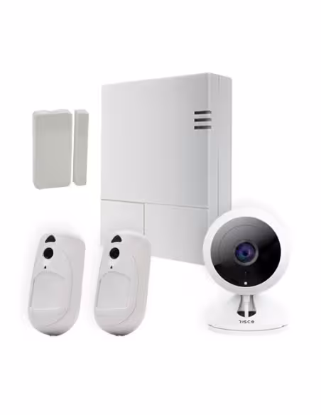 Acheter RISCO KIT-VUPOINT-IA-2 RISCO. Kit Risco composé de la centrale LightSYS Air Wi-Fi et du module IP 4G, 2 détecteurs PirCa