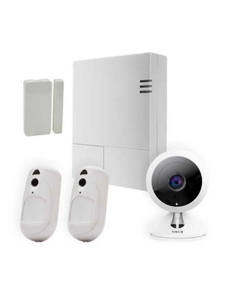 Kaufen RISCO KIT-VUPOINT-IA-2 RISCO. Risco-Kit bestehend aus der LightSYS Air-Zentrale mit Wi-Fi und IP-Modul 4G, 2 PirCam-Detek