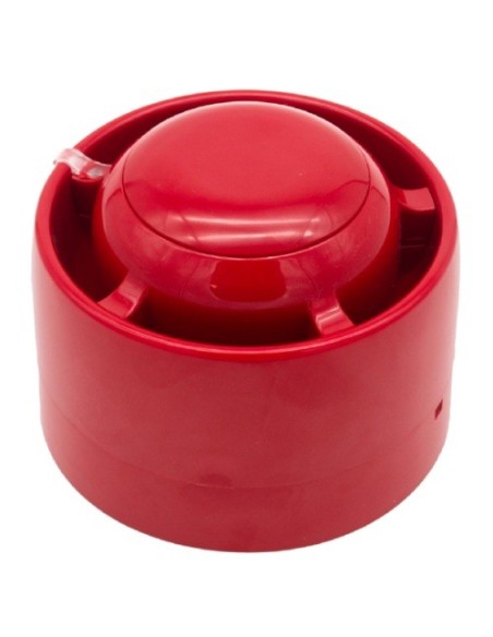 Acheter KIDDE KE-AS3010R KIDDE. Sirène intérieure analogique alimentée par la boucle série Excellence. Couleur rouge.