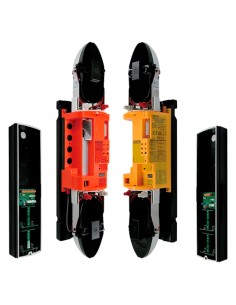 Acheter OEM TA-TXF-125E-KH Détecteur de barrière infrarouge - Compatible avec émetteur radio - Câblé | 4 faisceaux | Fonct. 2