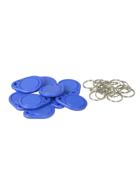 Acheter CARDCUBE TAG-MF-WR Porte-clés TAG de proximité réinscriptible - ID par radiofréquence - MF passif | Couleur bleue - Haut