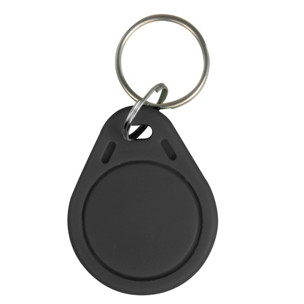 Cardcube Tag-Rfid-Wr-Black Keychain Proximidade Rewritable - Radiofrequency ID - Passive EM | Cor preta - baixa frequência