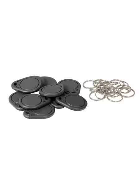 Kaufen Sie CARDCUBE TAG-RFID-WR-BLACK wiederbeschreibbarer Proximity-Tag-Schlüsselanhänger – Funkfrequenz-ID – passives EM | Far