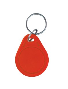 Acheter CARDCUBE TAG-RFID-WR-R Porte-clés TAG de proximité réinscriptible - ID par radiofréquence - EM passif | Couleur rouge - 