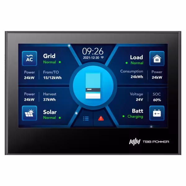 Acheter TBB TBB-E4-MONITOR Écran LCD TBB - Compatible avec les onduleurs RioSun II - Surveillance, programmation et contrôle - S