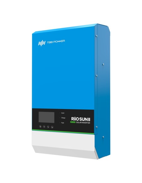 Comprar TBB TBB-RIOSUN2-4KVA-S Inversor monofásico todo en uno TBB - Potencia 4000W - 1 entrada MPPT - Inversor, cargador y regu