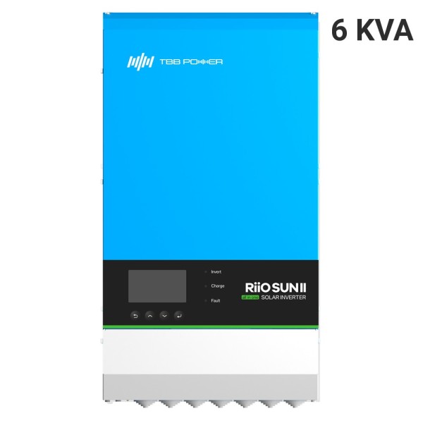 Comprar TBB TBB-RIOSUN2-6KVA-S Inversor todo en uno TBB - Potencia 6000W - 2 entradas MPPT - Inversor, cargador y regulador - Co