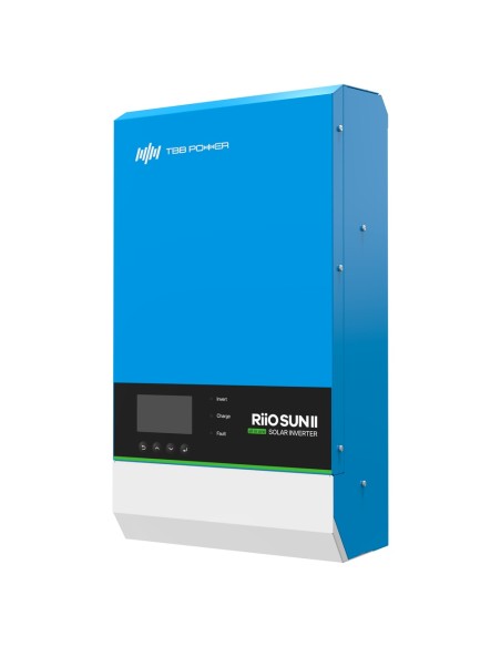 TBB TBB-Riosun2-6KVA-S inversor em um TBB - Power 6000W - 2 Inversores MPPT - Inversor, Carregador e Regulador - Compatível