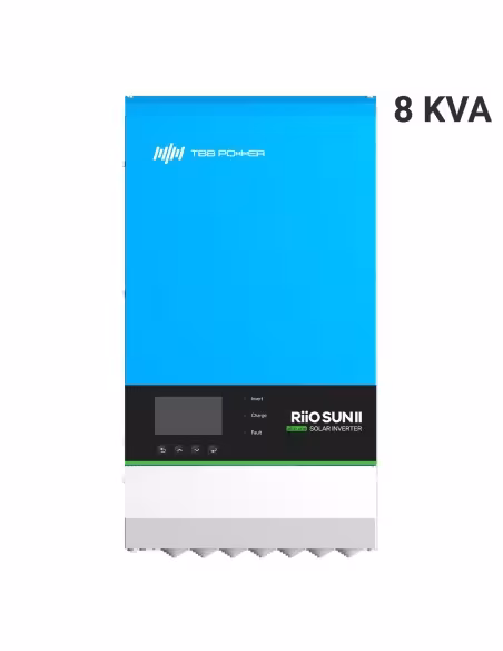 Comprar TBB TBB-RIOSUN2-8KVA-S-PRO Inversor monofásico todo en uno TBB - Potencia 8000W - 2 entradas MPPT - Inversor, cargador y