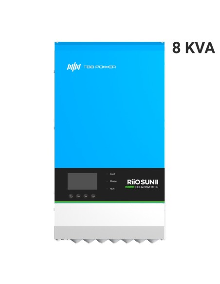 TBB TBB-Riosun2-8KVA-S-PRO Inversor único em um TBB - 8000W Power - 2 MPPT - inversor, carregador e regulação