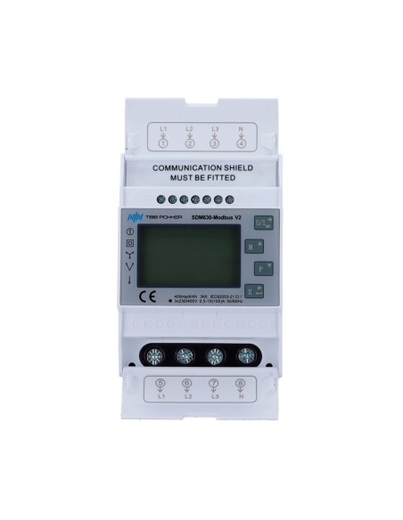 Kaufen TBB TBB-SDM-630 Smart Meter TBB – Dreiphasig | Bidirektional – Kompatibel mit Riio SUN II Wechselrichter – Montage auf DI