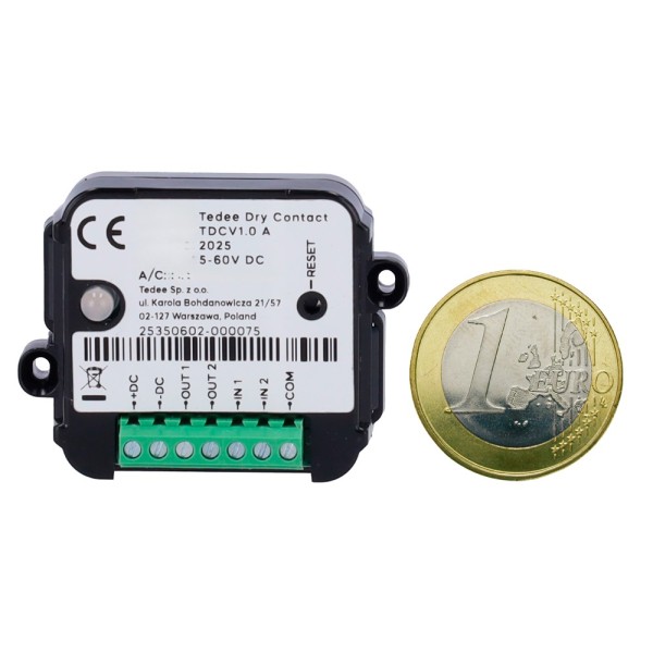 Acquista TEDEE TEDEE-DRYCONTACT Accessorio modulo di ingressi e uscite - Comunicazione Bluetooth - Aziona la serratura con ingre