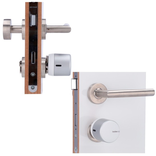 Comprar TEDEE TEDEE-GO2-S Cerradura girallaves inteligente BLE - Invisible desde el exterior - Instalación sin manipular la puer