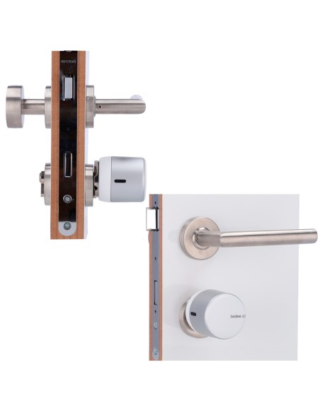 Comprar TEDEE TEDEE-GO2-S Cerradura girallaves inteligente BLE - Invisible desde el exterior - Instalación sin manipular la puer