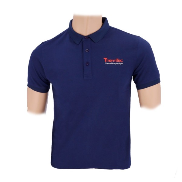 OEM ThermTec-Tshirt-2xl-Navy ThermTec - Tamanho Polo 2XL - Cor azul marinho