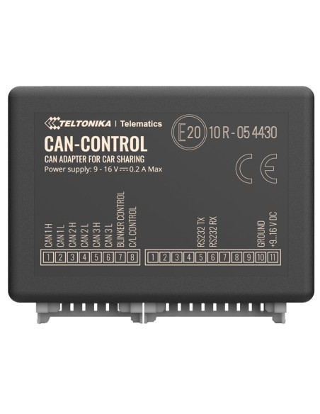Comprar TELTONIKA TK-CAN-CONTROL Adaptador CAN - Teltonika - Compatible con vehículos ligeros - Ver especificaciones para compat