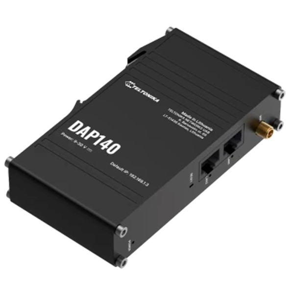 Teltonika Tk-Dap140 Teltonika Point Industrial - 2 portas Ethernet RJ45 Rápido Ethernet - Wi-Fi 802.11b / g / n 2.4GHz - Carca