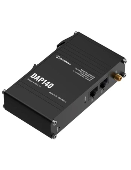 Teltonika Tk-Dap140 Teltonika Point Industrial - 2 portas Ethernet RJ45 Rápido Ethernet - Wi-Fi 802.11b / g / n 2.4GHz - Carca