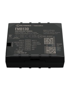 Teltonika TK-FMB130 Avançado Tracker para veículos - Conexão de fiação interna - instalação escondida em Dashboard - 2G e BLE 2