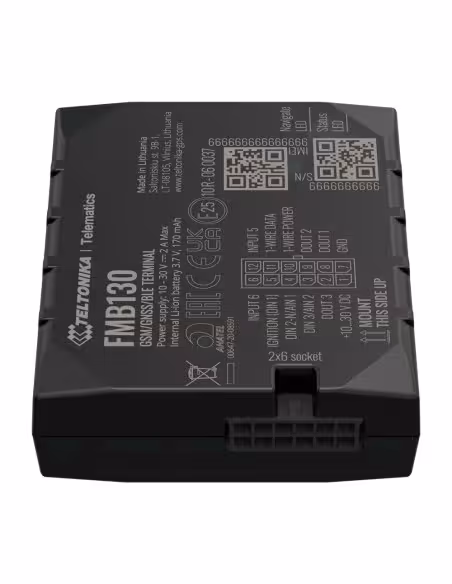 Comprar TELTONIKA TELEMATIC TK-FMB130 Tracker avanzado para vehículos - Conexión cableado interno - Instalación oculta bajo salp