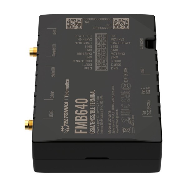 Kaufen TELTONIKA TK-FMB640 professioneller Fahrzeug-Tracker – Anschluss über interne Verkabelung – Versteckte Installation unter