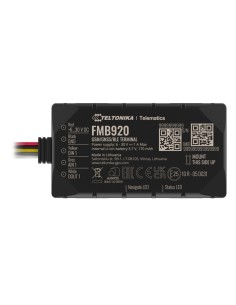Comprar TELTONIKA TK-FMB920 Tracker Plug &amp; Play para vehículos - Conexión sencilla - Entradas y salida cableadas - 2G y BLE 