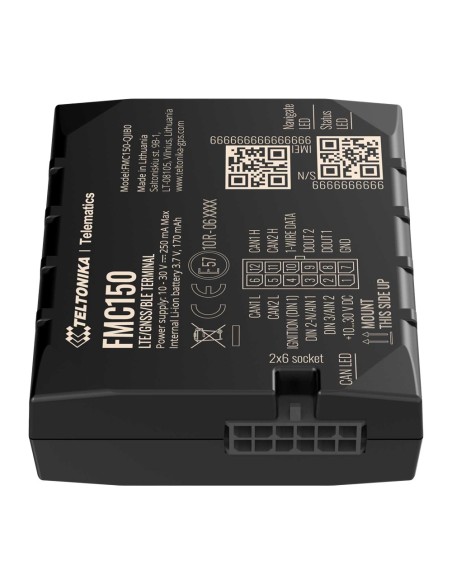 Acheter TELTONIKA TK-FMC150 traceur avancé pour véhicules - Connexion par câblage interne - Installation dissimulée sous le tabl