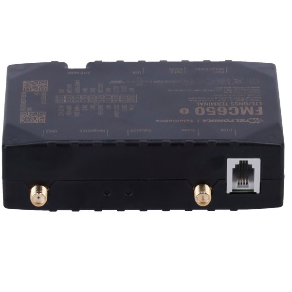 Teltonika TK-FMC650 Rastreador Avançado - Conexão 4G com Backup 2G - Reading Real Tacograph - Pode ler para V