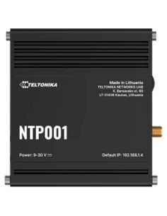 Acheter TELTONIKA TK-NTP001 Serveur de temps industriel GNSS NTP Teltonika  
- Synchronisation précise Stratum 1 via GNSS  
- 