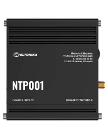 Kaufen TELTONIKA TK-NTP001 Teltonika Industrieller GNSS-NTP-Zeitserver  
- Präzise Stratum-1-Synchronisation über GNSS  
- P