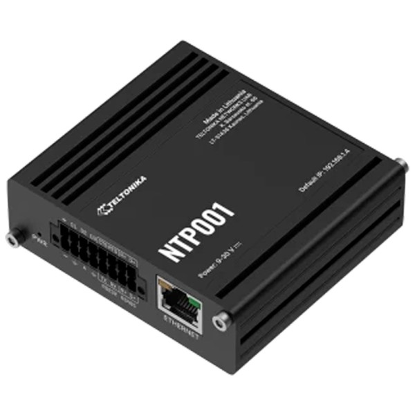 Acheter TELTONIKA TK-NTP001 Serveur de temps industriel GNSS NTP Teltonika  
- Synchronisation précise Stratum 1 via GNSS  
- 