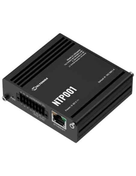 Teltonika TK-NTP001 Teltonika NTP Industrial Server - RJ45 10 / 100Mbps - Portas RS232 e RS485