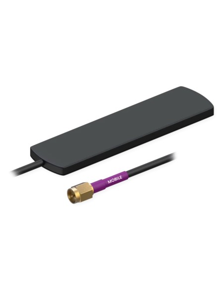 Teltonika TK-PR1AS420 Teltonika - 4G Antena Adesiva - Frequência 824-960 e 1710-2170MHz - Conector Masculino SMA - Impedância 50