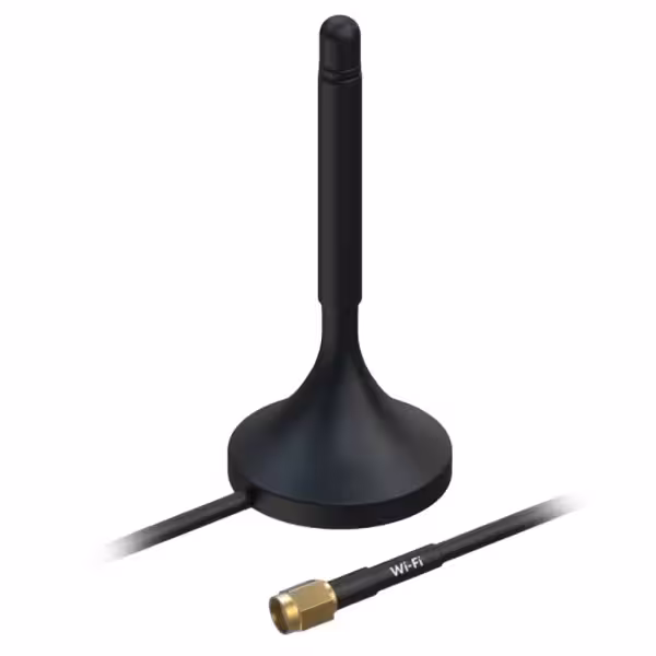 Kaufen TELTONIKA TK-PR1KRF30 Teltonika – Magnetische WLAN-Antenne – Frequenz 2400~2500 MHz – RP-SMA-Stecker – Impedanz