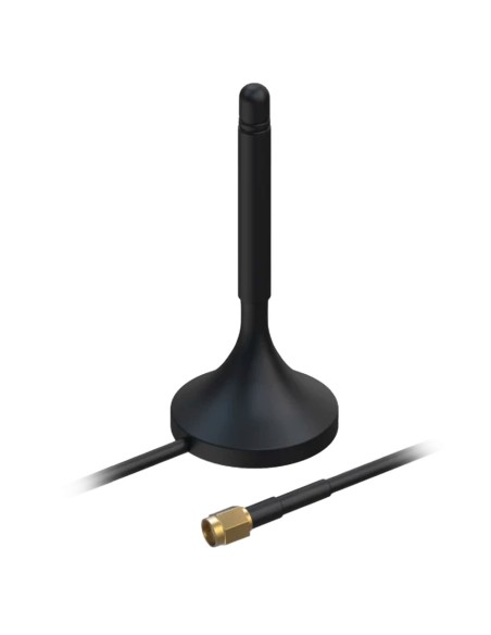Teltonika tk-pr1ks536 Teltonika - Antena magnética 5g - 617 ~ 960, 1400 ~ 2690 e 3300 ~ 5900 MHz - Conector Masculino SMA - Impe
