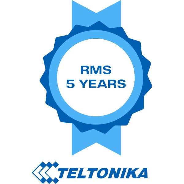 Teltonika TK-RMS-5Y Licenças Teltonika RMS Platform - Pacote de Licença de 5 anos - Monitoramento Remoto Teltonik Dispositivo