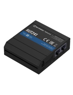 Acheter TELTONIKA Routeur industriel TK-RUT241 4G LTE Cat 4 (150/50 Mbps) - Connectivité Wi-Fi 4 avec mode point d’accès - 2 pue 2