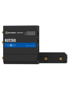 Acheter le routeur industriel TELTONIKA TK-RUT260 4G LTE Cat 6 jusqu’à 300 Mbps - Connectivité Wi-Fi 4 (802.11n) intégrée - 2 po 2
