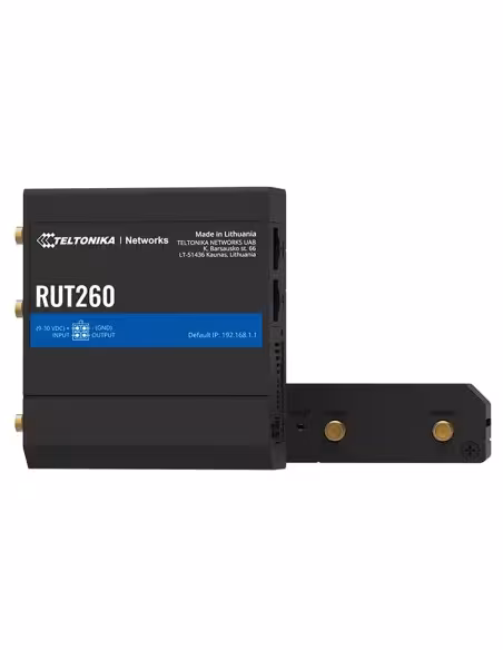 Kaufen TELTONIKA TK-RUT260 Industrie-Router 4G LTE Cat 6 bis zu 300 Mbit/s – integrierte Wi-Fi 4 (802.11n)-Konnektivität – 2 Ans