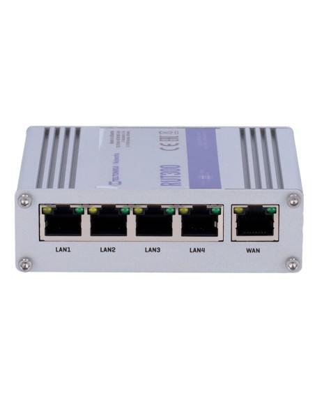 Comprar TELTONIKA TK-RUT300 Teltonika Router Industrial - 5 puertos Ethernet RJ45 Fast Ethernet - USB 2.0  - 2x Entradas + 2 Sal