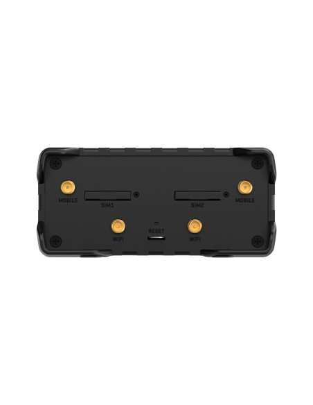 Teltonika TK-Rut901 Teltonika Router 4G Industrial - 4 portas Ethernet RJ45 Rápido Ethernet - Dual Sim 4G (LTE) Cat 4 até 150MB