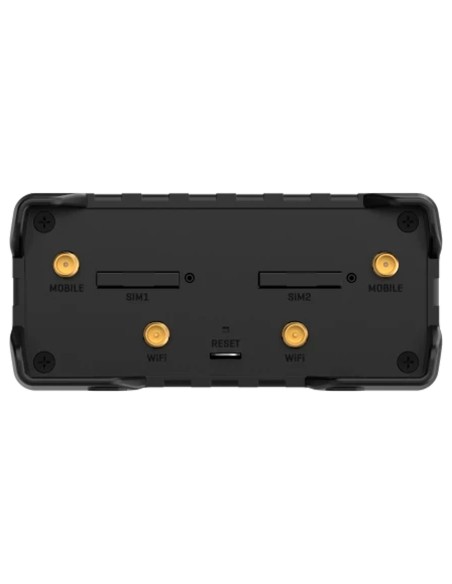 Teltonika Tk-Rut951 Teltonika Router 4G Industrial - 4 portas Ethernet RJ45 RJ45 Rápido Ethernet - Dual Sim 4G (LTE) Cat 4 até 1