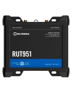 Kaufen TELTONIKA TK-RUT951-POE+ Industrie-Router 4G LTE Cat 4 (150/50 Mbps) – 3 PoE+-Ports 802.3af/at mit bis zu 30 W je Port