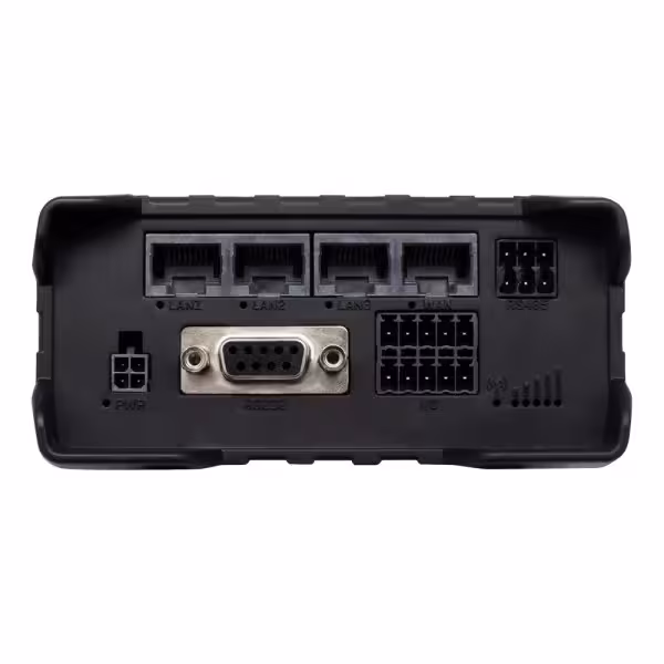 Acheter TELTONIKA routeur industriel TK-RUT956 4G LTE Cat 4 (150/50 Mbps)  
- Interfaces série RS232 et RS485 intégrées  
- Re