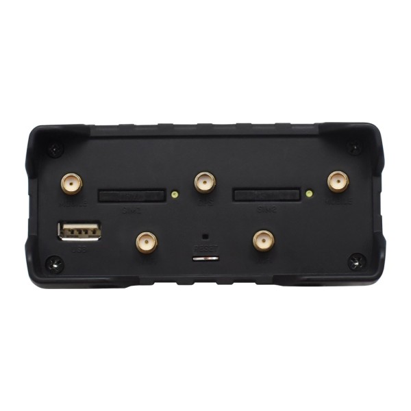 Teltonika Tk-Rut956 Teltonika Router 4G Industrial - 4 portas Ethernet RJ45 RV RJ45 RV RJ45 - Dual SIM 4G (LTE) Gato 4 até 150MB