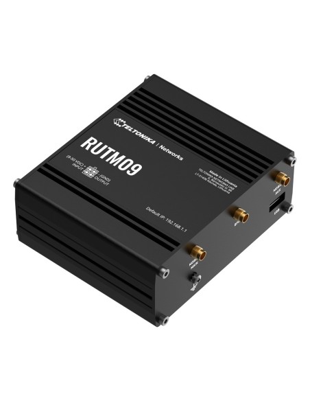 Acquistare TELTONIKA TK-RUTM09 Router Industriale 4G LTE Cat 6 fino a 300 Mbps  
- Resilienza con Dual SIM e failover automatic