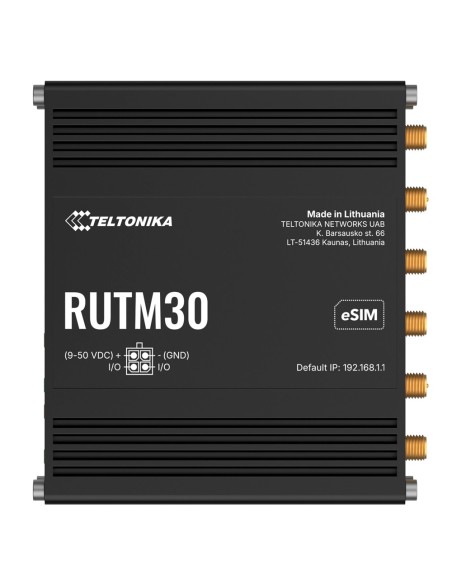 Comprar TELTONIKA TK-RUTM30 Teltonika Router Industrial 5G - Failover automático entre WAN, móvil y Wi-Fi - Conectividad Wi-Fi 5