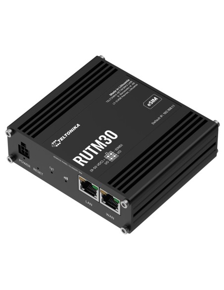 Comprar TELTONIKA TK-RUTM30 Teltonika Router Industrial 5G - Failover automático entre WAN, móvil y Wi-Fi - Conectividad Wi-Fi 5